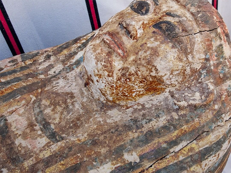 مصر تعلن العثور على معبد خاص بالملكة نعرت وعلى 54 تابوتا أثريا جديدا